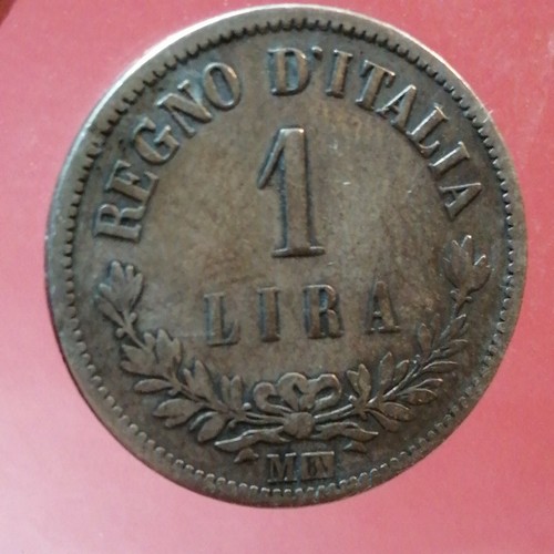 Regno italia lira 1863 - 1,