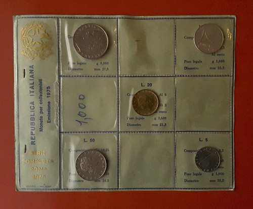 Serie valori 1975 100 - 5,