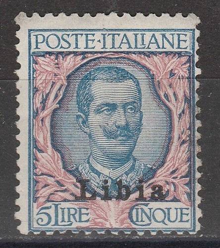 1912 libia floreale 5 - 1912/15,