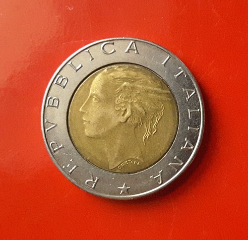 500 lire 1989 variante del - 500,