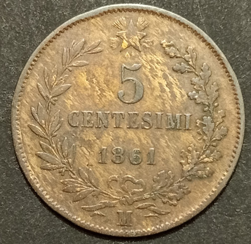 Centesimi lire valore - 5,