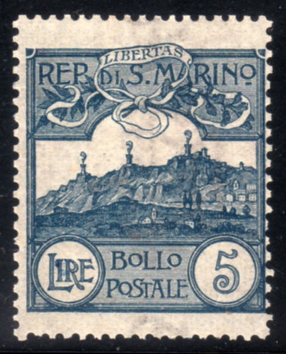 San marino 1903 veduta alto - 1903,