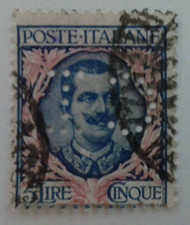 REGNO - VALORE DA 5 LIRE -