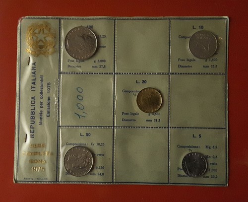 Serie valori 1975 - valori,