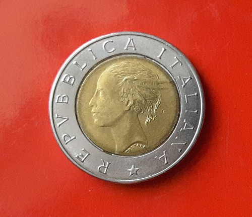 500 lire 1991 - 500,