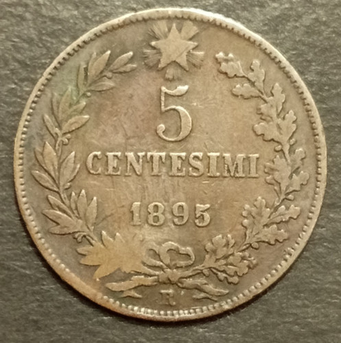 Centesimi lire valore 1895 - valore,