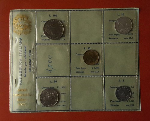 Serie valori 1975 - serie, 5